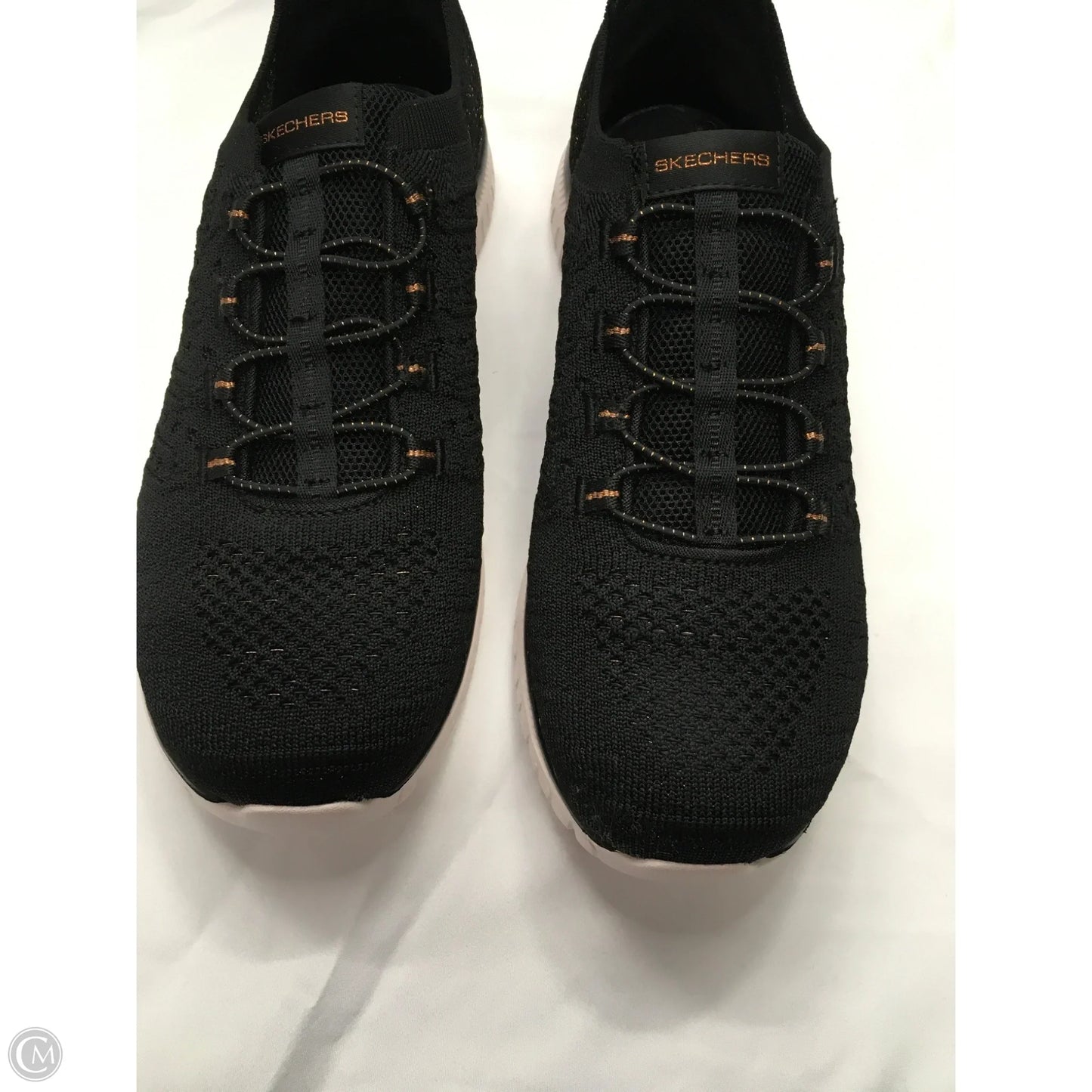 Shoes Athletic By Skechers In Black, Size: 8