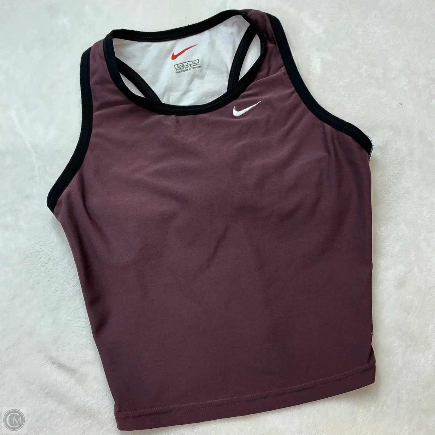 Athletic Tank Top By Nike In Purple, Size: S