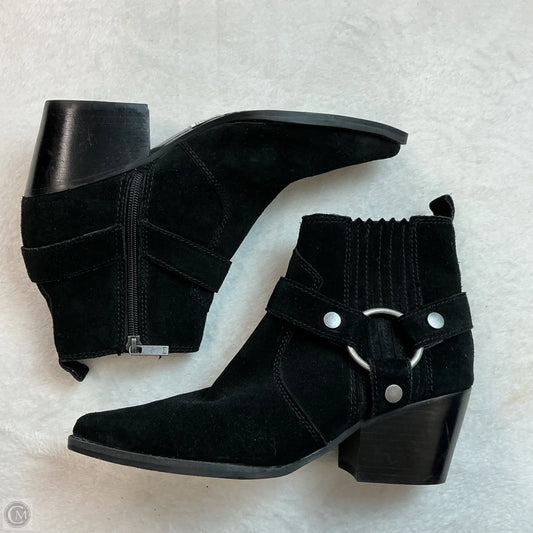 Boots Ankle Heels By Marc Fisher In Black, Size: 7.5