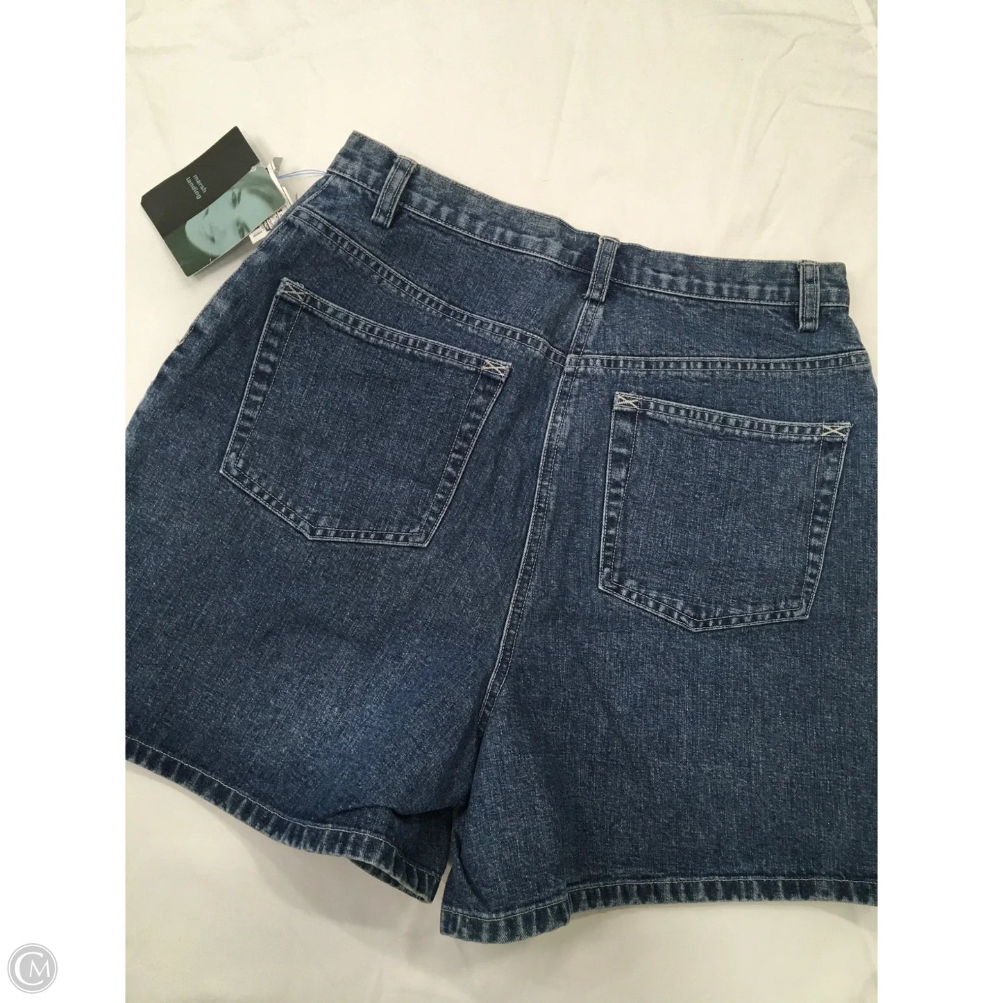 Shorts By Marsh Landing In Blue Denim, Size: 10