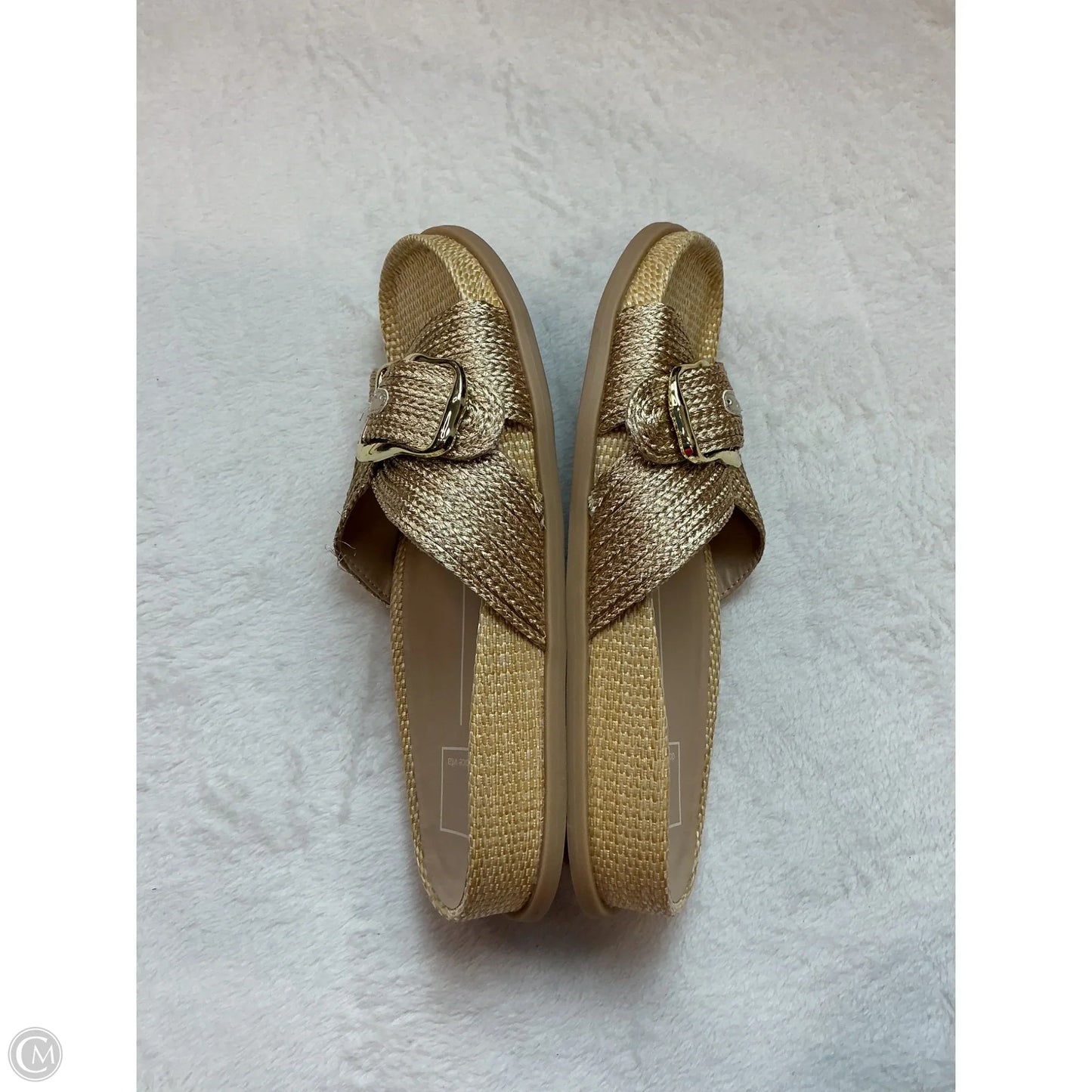 Sandals Flats By Dolce Vita In Gold, Size: 7.5