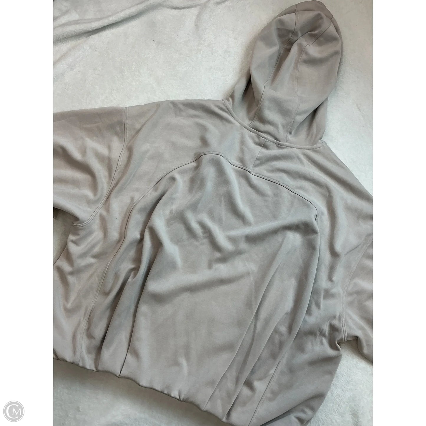 Athletic Sweatshirt Hoodie By Athleta In Ivory, Size: Xl