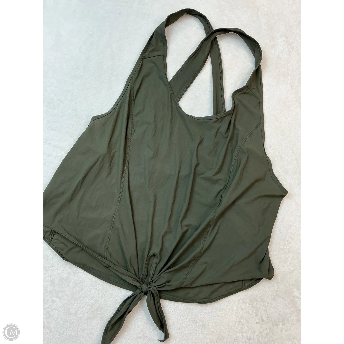 Athletic Tank Top By Lululemon In Green, Size: L