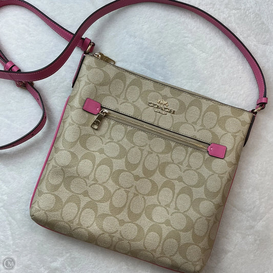Crossbody Designer By Coach, Size: Large