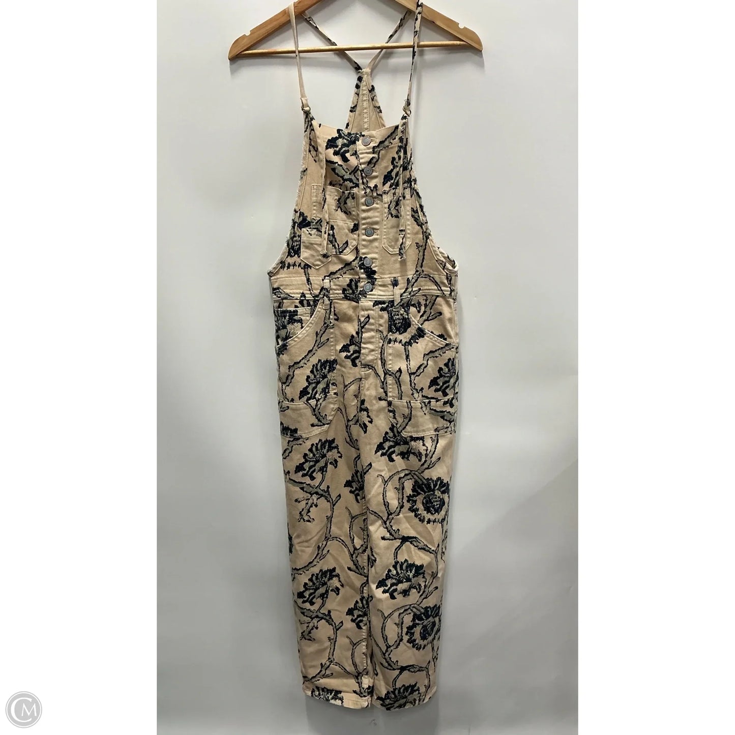Overalls By Pilcro In Green & Tan, Size: 4