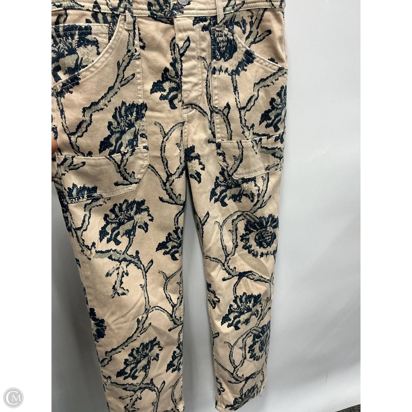 Overalls By Pilcro In Green & Tan, Size: 4