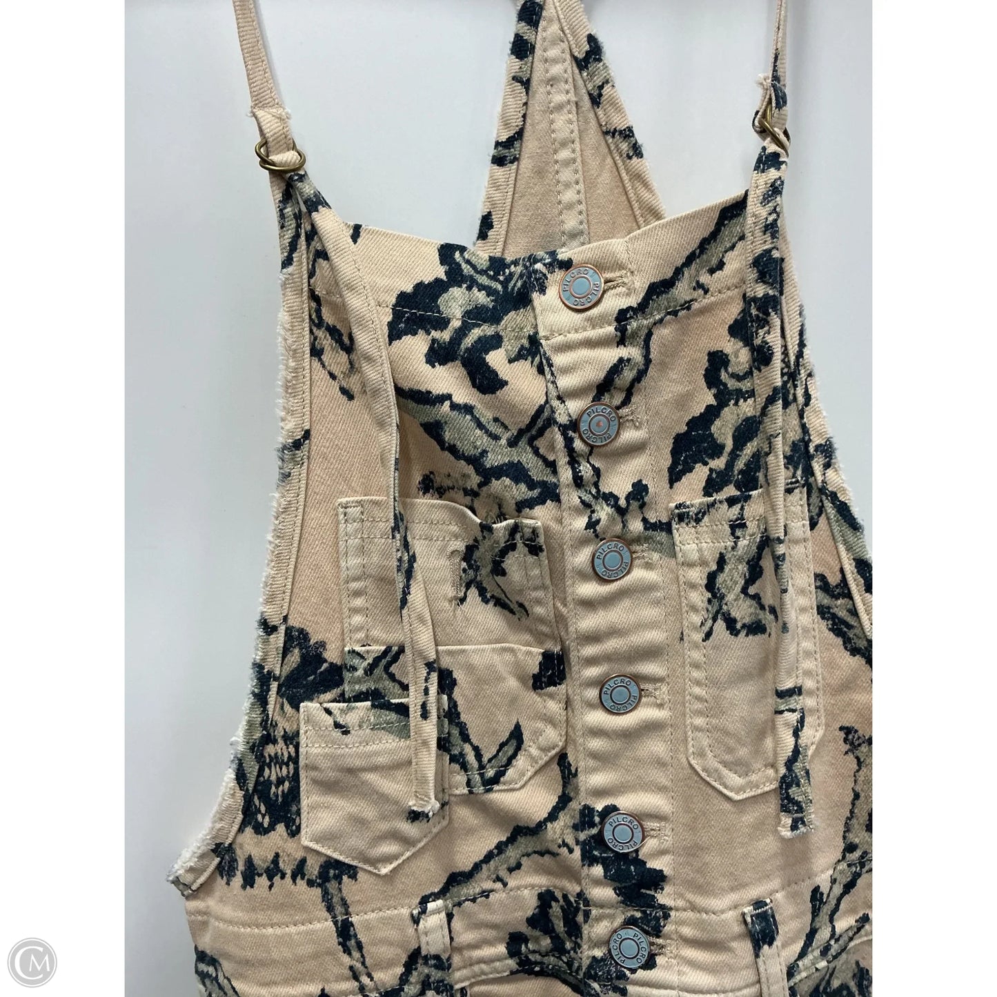 Overalls By Pilcro In Green & Tan, Size: 4