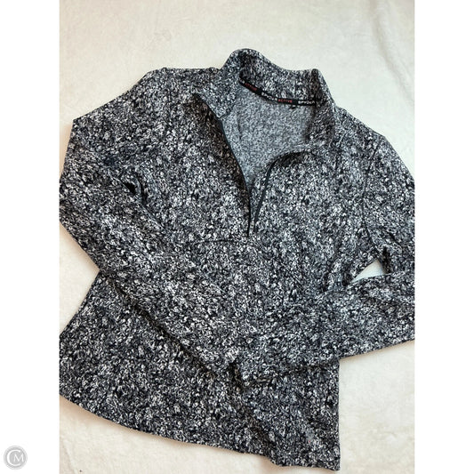 Athletic Jacket By Spyder In Grey, Size: M