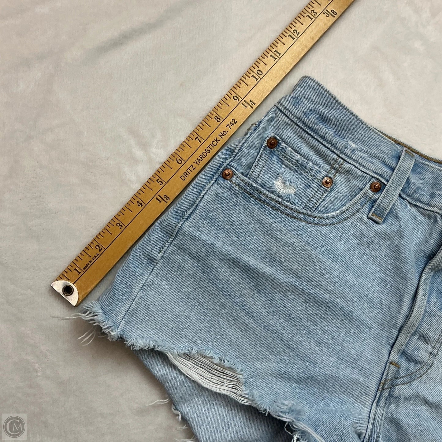 Shorts By Levis In Blue Denim, Size: 0