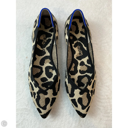 Shoes Flats By Rothys In Animal Print, Size: 8.5