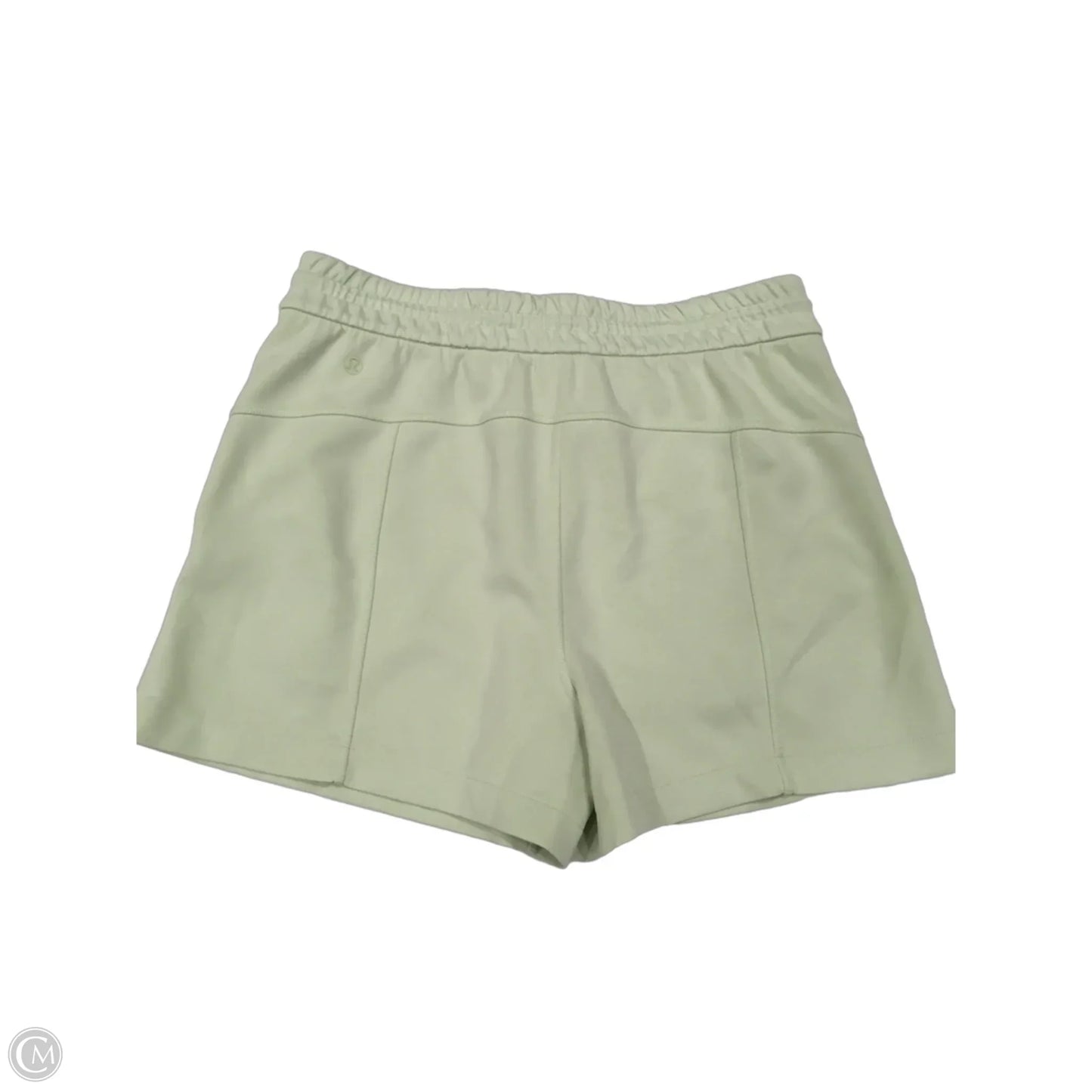 Athletic Shorts By Lululemon In Green, Size: 10