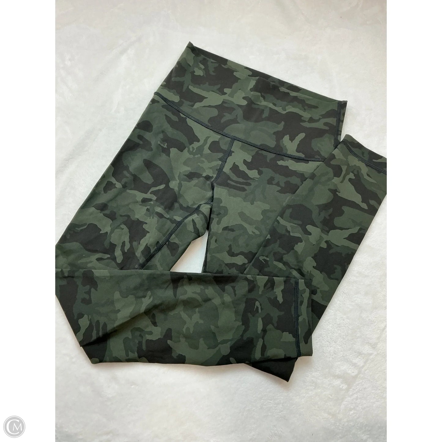 Athletic Leggings By Lululemon In Camouflage Print, Size: 4