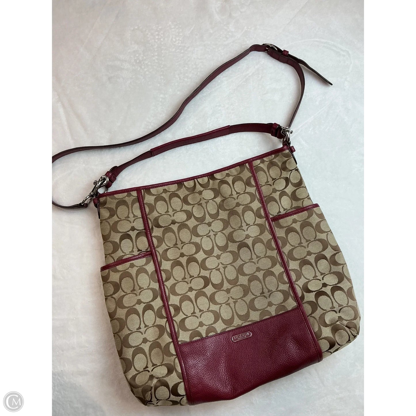 Crossbody Designer By Coach, Size: Medium