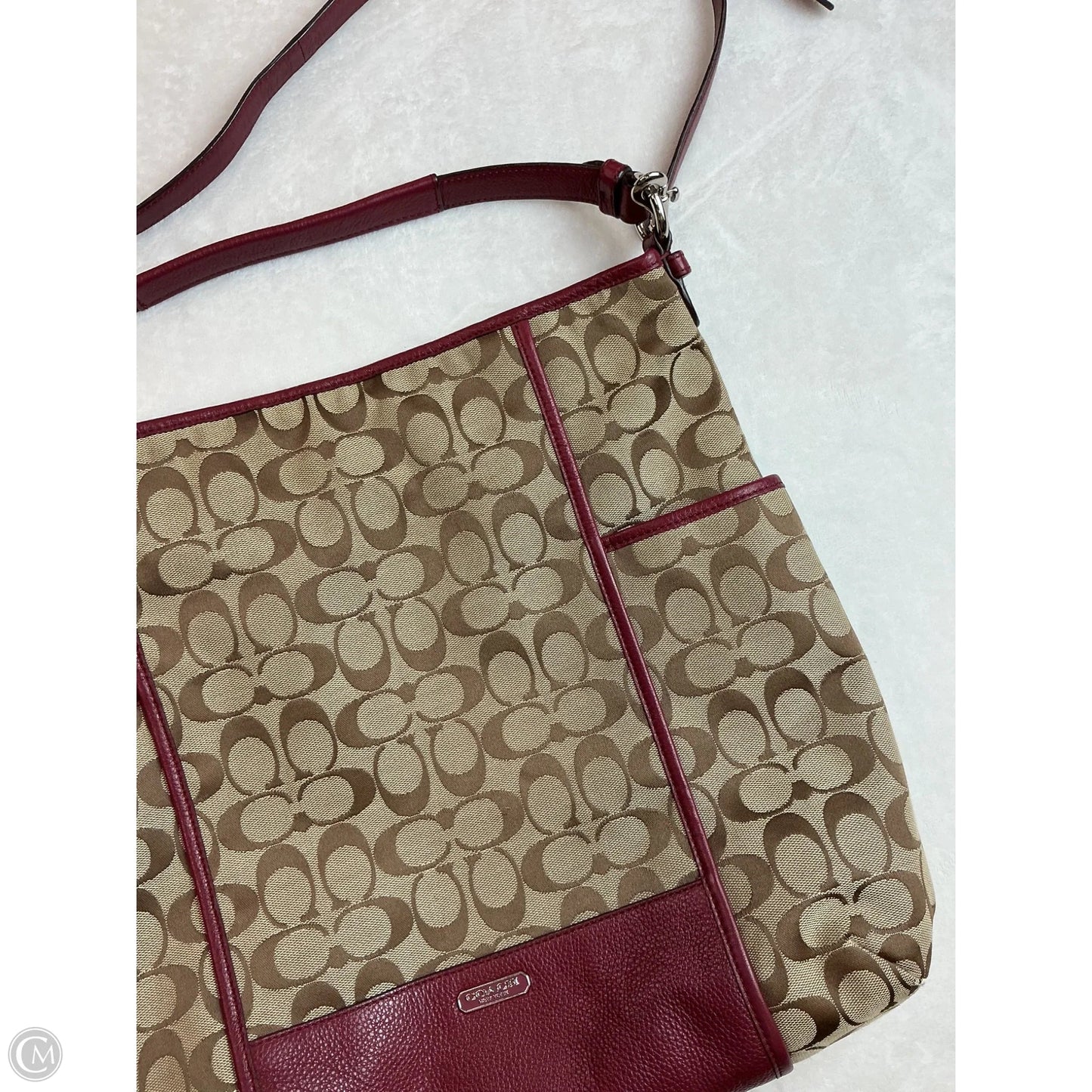 Crossbody Designer By Coach, Size: Medium