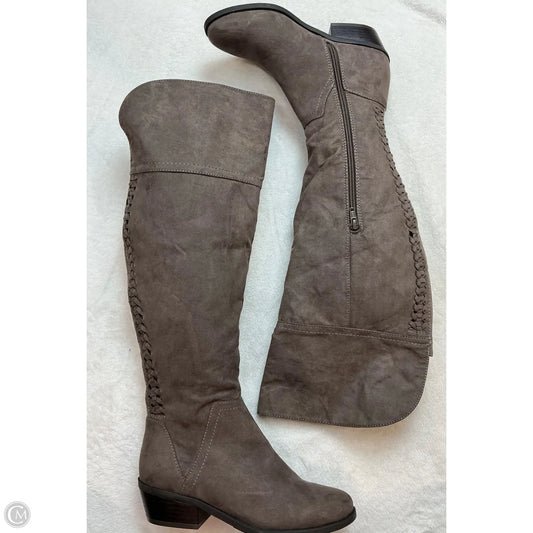 Boots Over-the-knee Flats By Sonoma In Brown, Size: 6