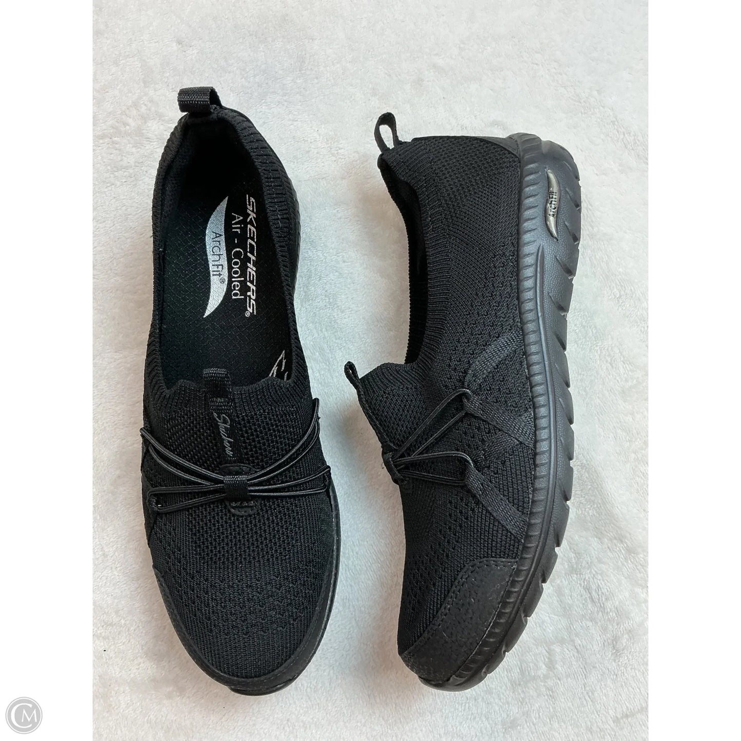 Shoes Flats By Skechers In Black, Size: 9
