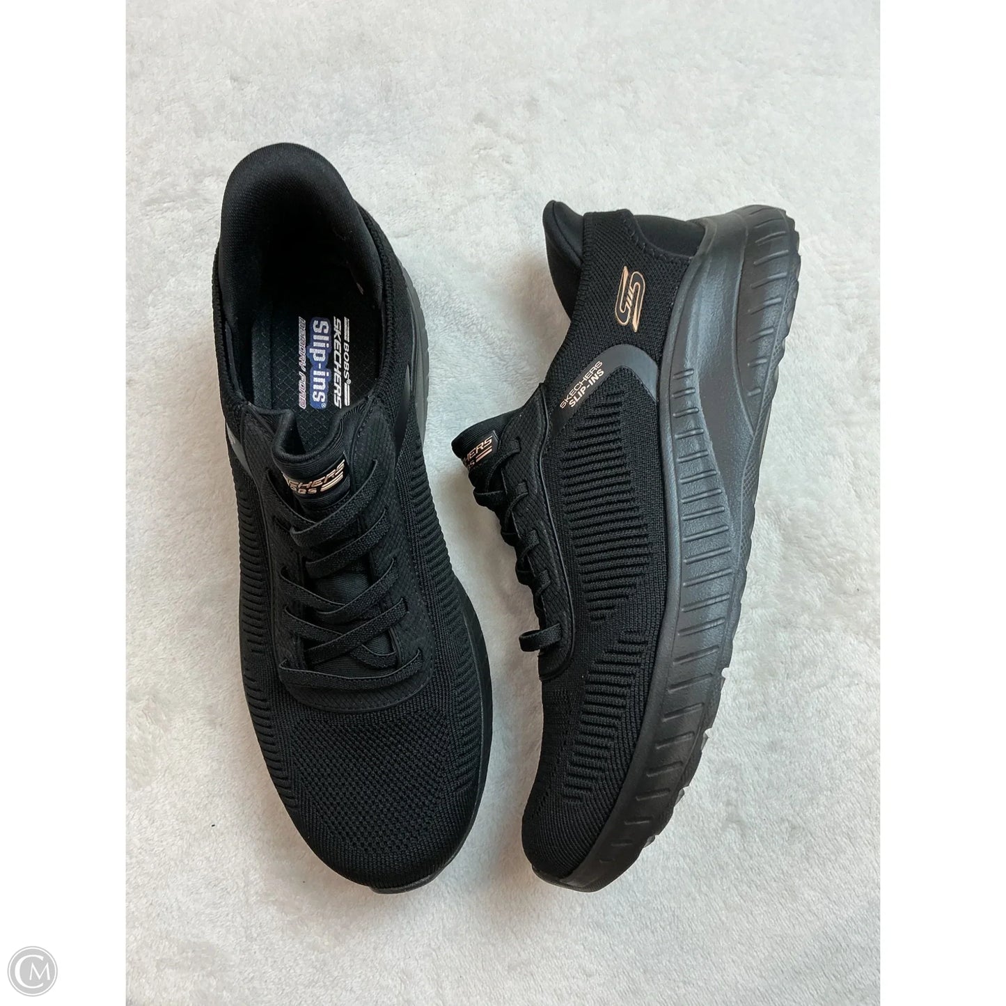 Shoes Sneakers By Skechers In Black, Size: 9