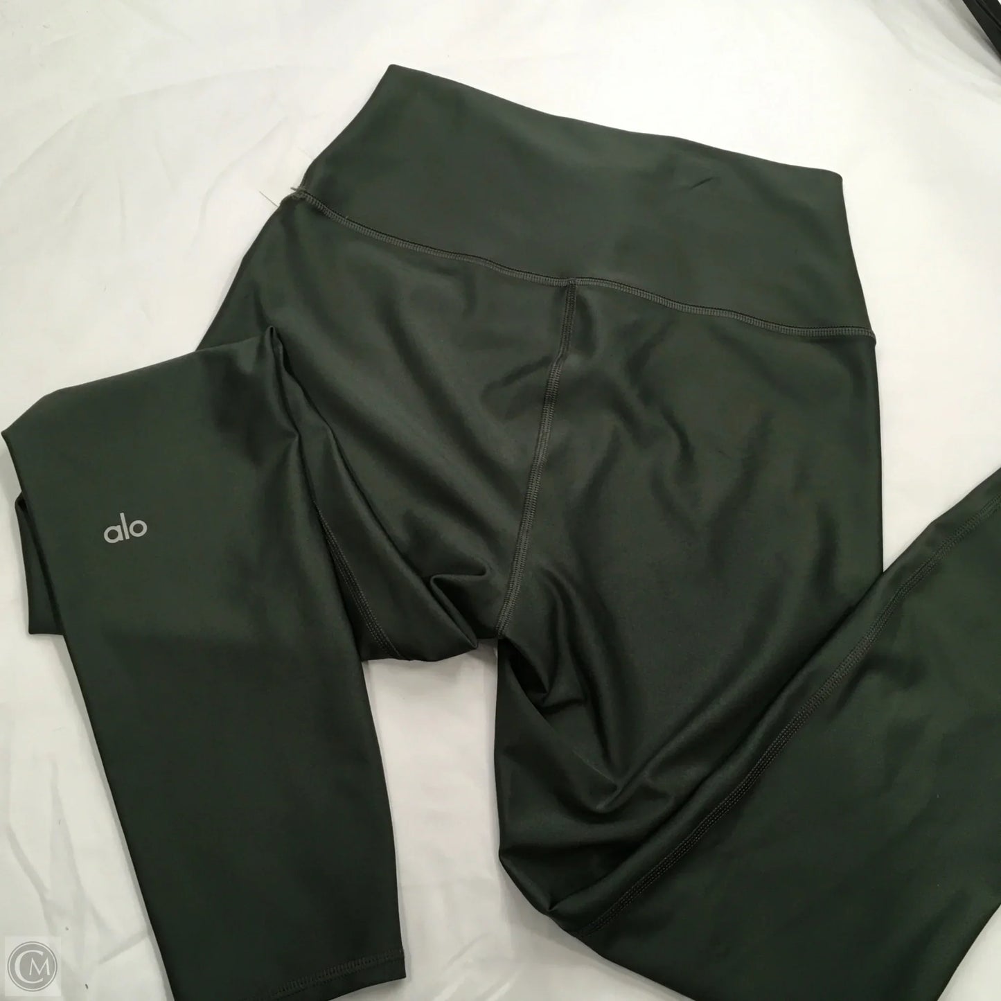 Athletic Leggings By Alo In Green, Size: M