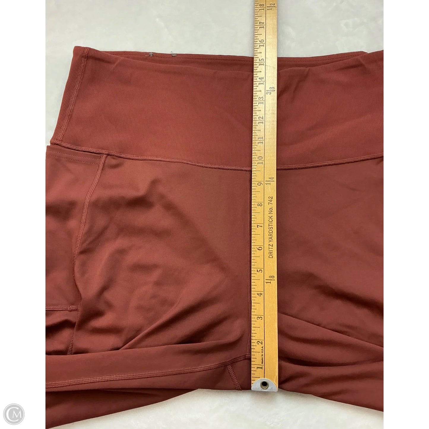 Athletic Leggings By Columbia In Brown, Size: Xxl