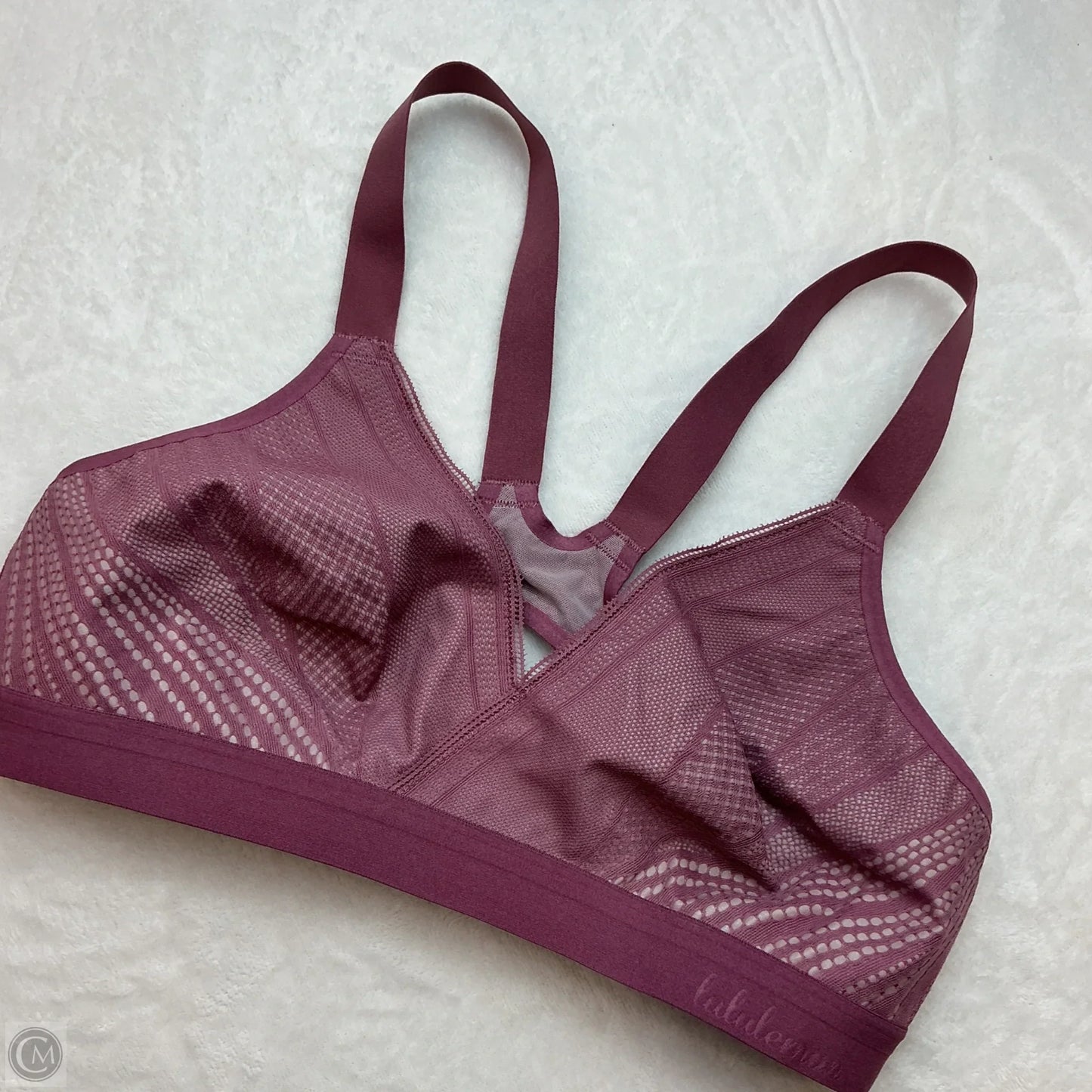 Athletic Bra By Lululemon In Mauve, Size: 36c