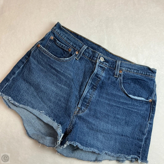 Shorts By Levis In Blue Denim, Size: 8