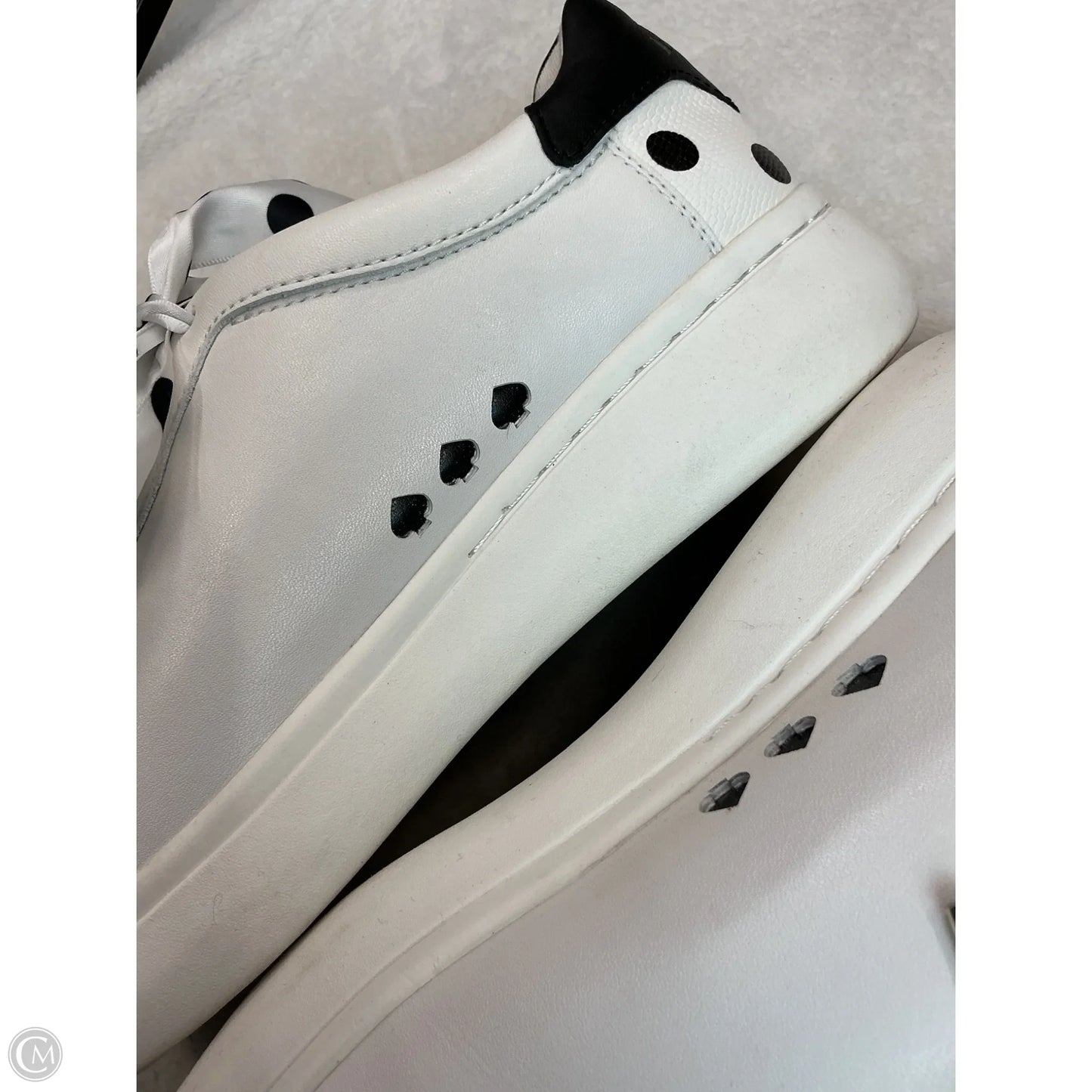 Shoes Designer By Kate Spade In Polkadot Pattern, Size: 7.5