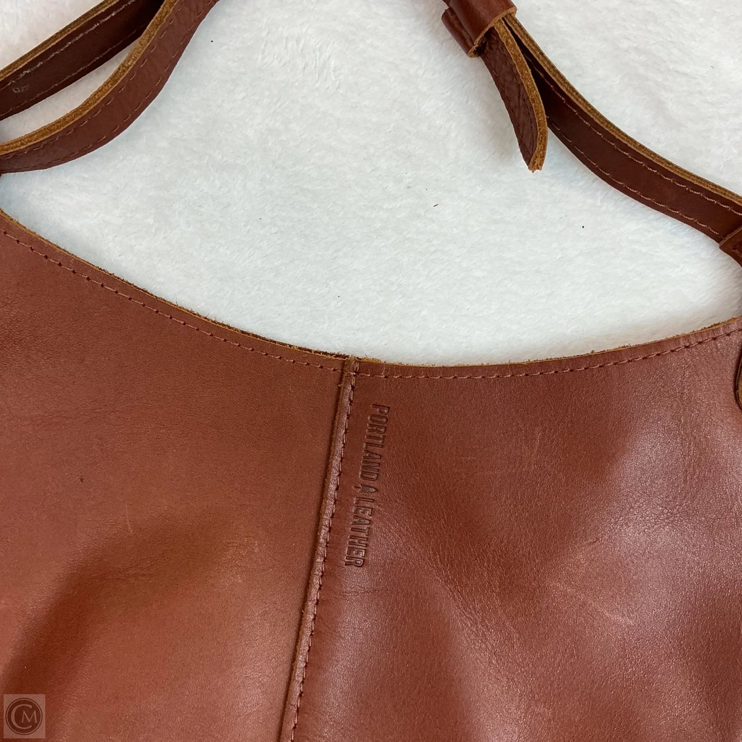 Handbag Leather By Portland Leather, Size: Medium