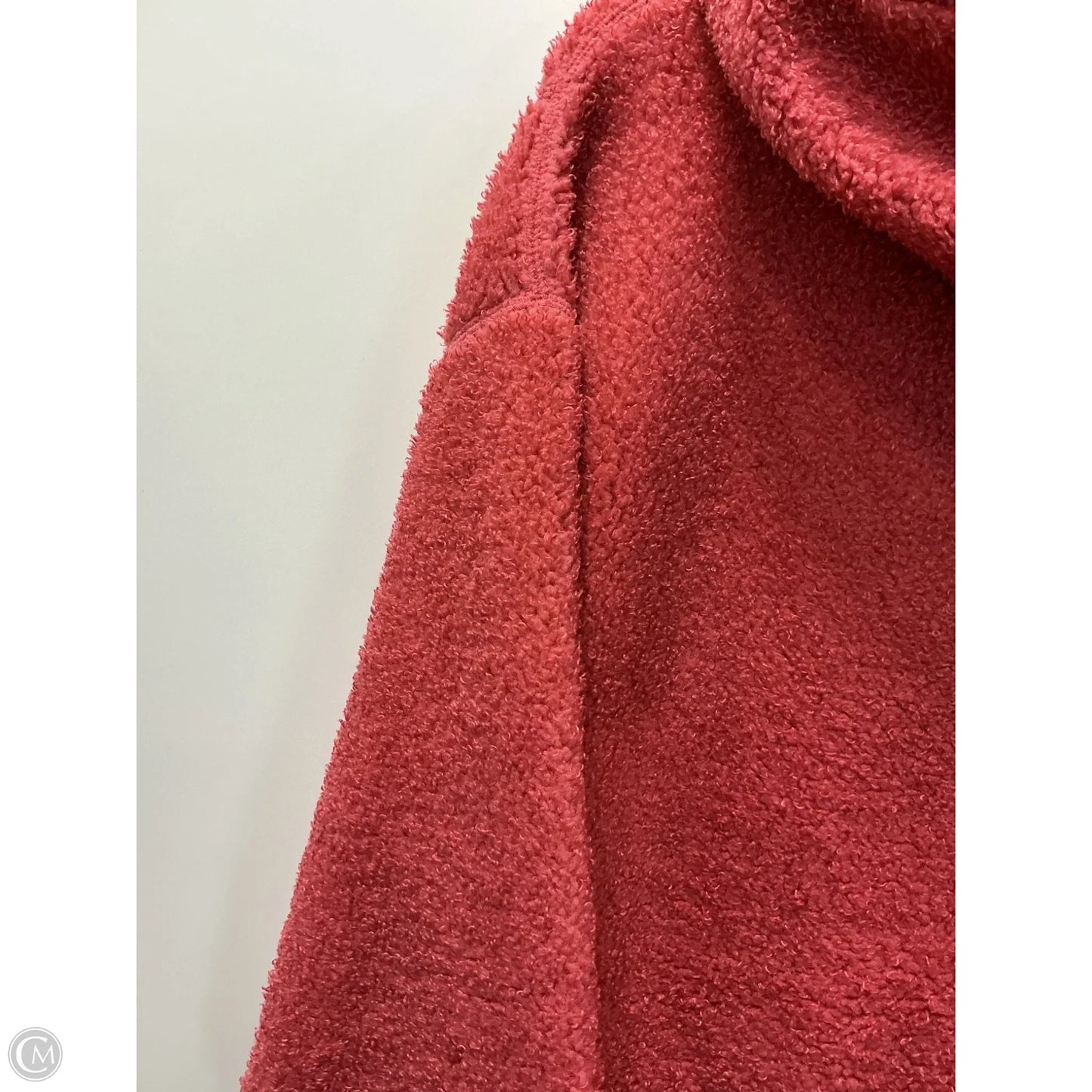 Sweatshirt Hoodie By Nike In Coral, Size: S