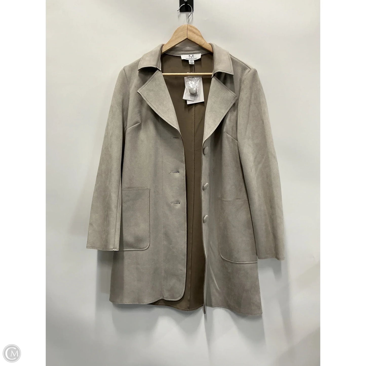 Jacket Other By Magaschoni In Grey, Size: S