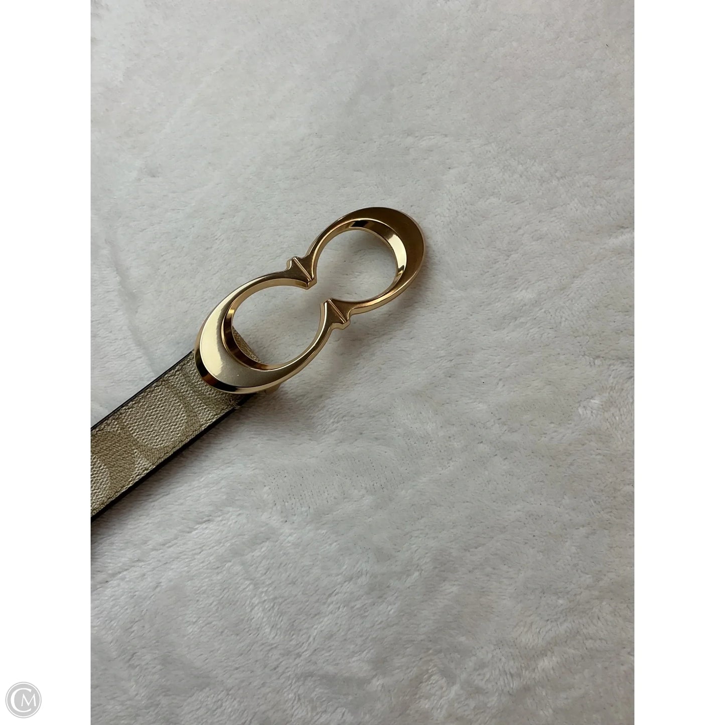 Belt Designer By Coach, Size: Medium