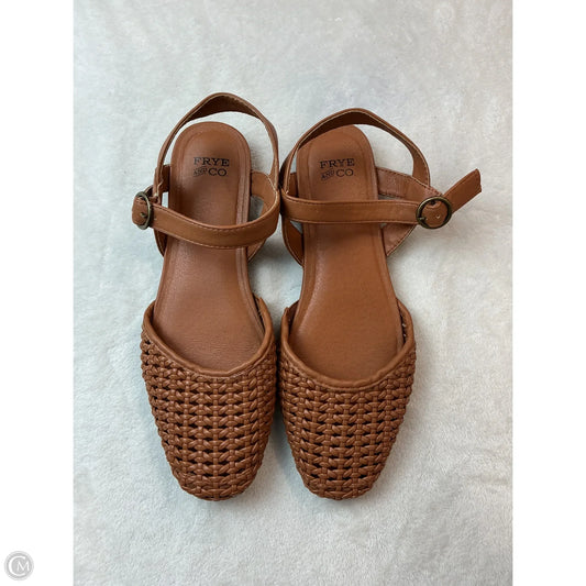 Shoes Flats By Frye And Co In Brown, Size: 8