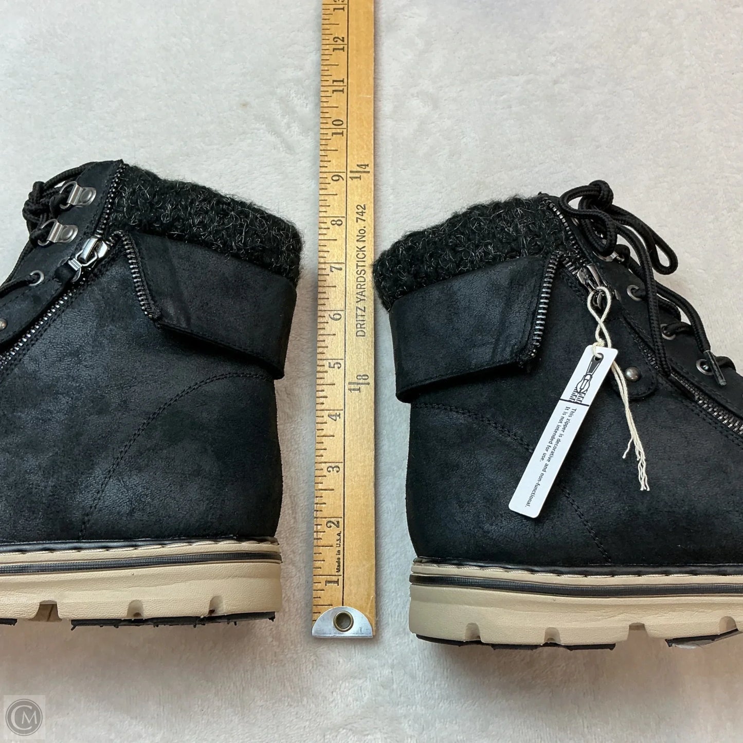 Boots Ankle Flats By Cliffs By White Mountain In Black, Size: 9