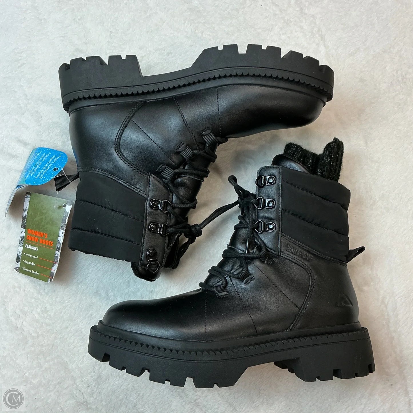 Boots Combat By Clothes Mentor In Black, Size: 7