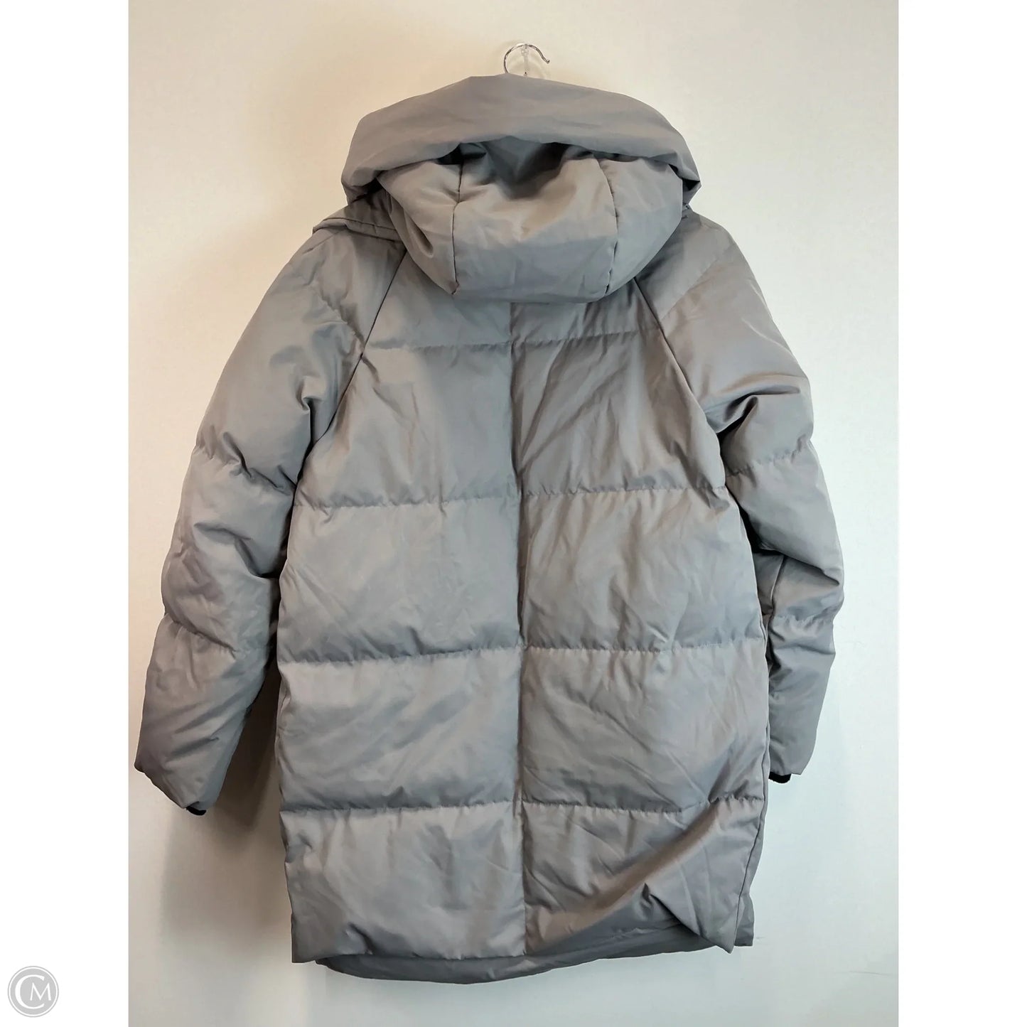 Coat Puffer & Quilted By Clothes Mentor In Grey, Size: S