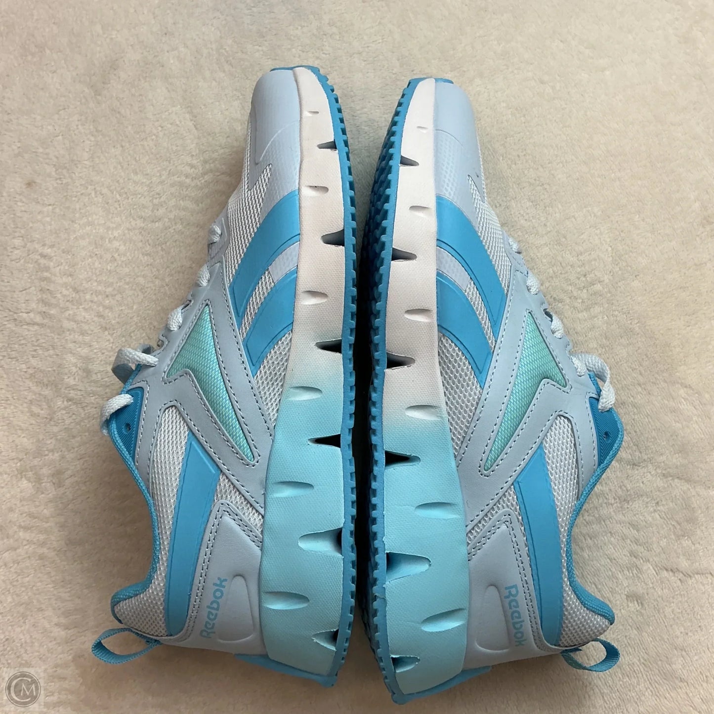 Shoes Athletic By Reebok In Blue, Size: 7