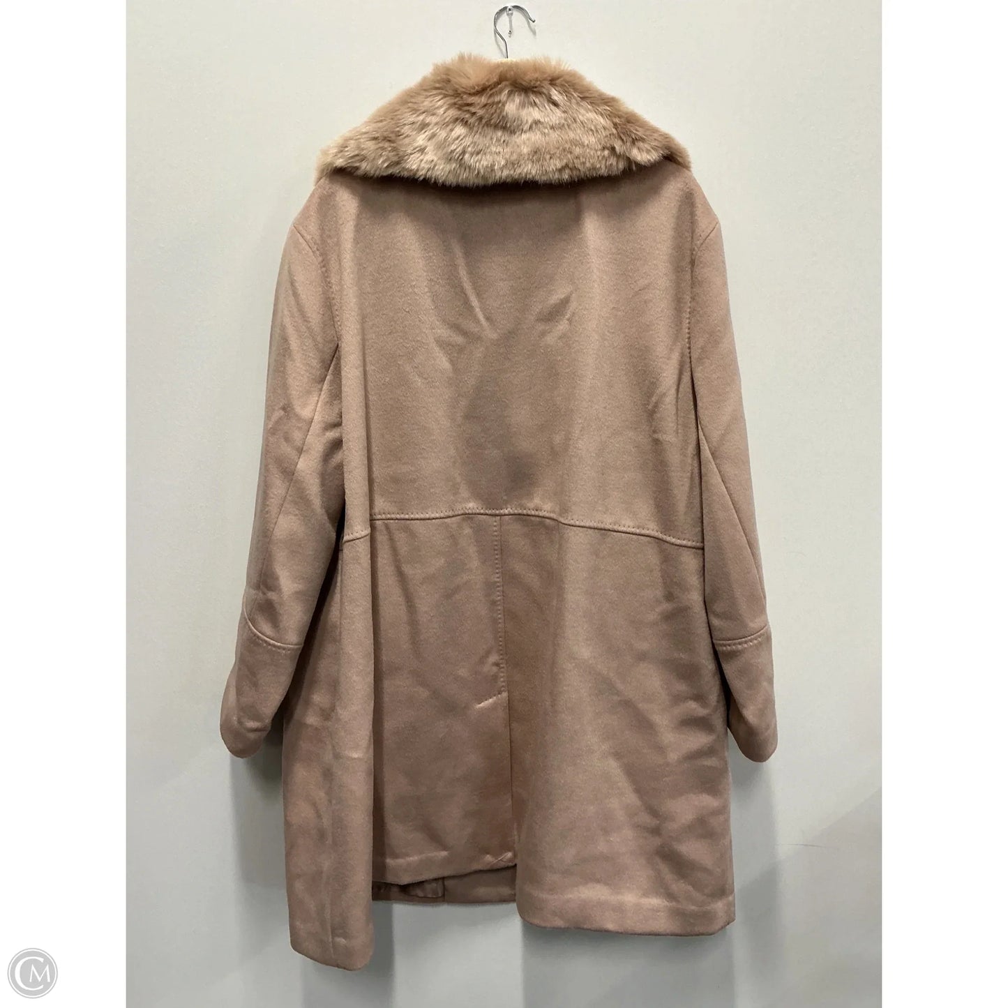 Coat Wool By Kenneth Cole In Pink, Size: 3x