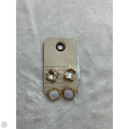 Earrings Stud By Anthropologie, Size: 02 Piece Set