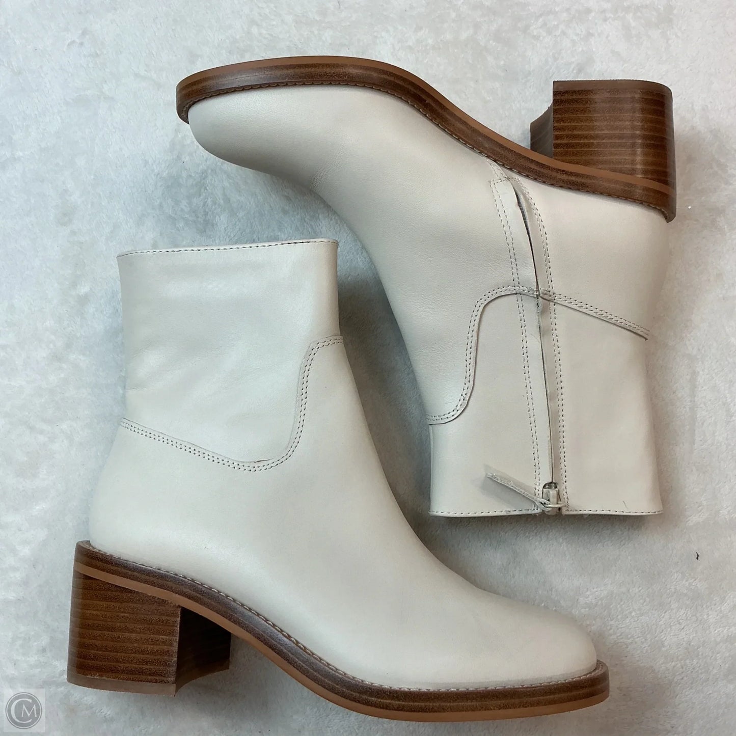 Boots Ankle Heels By J. Crew In White, Size: 8