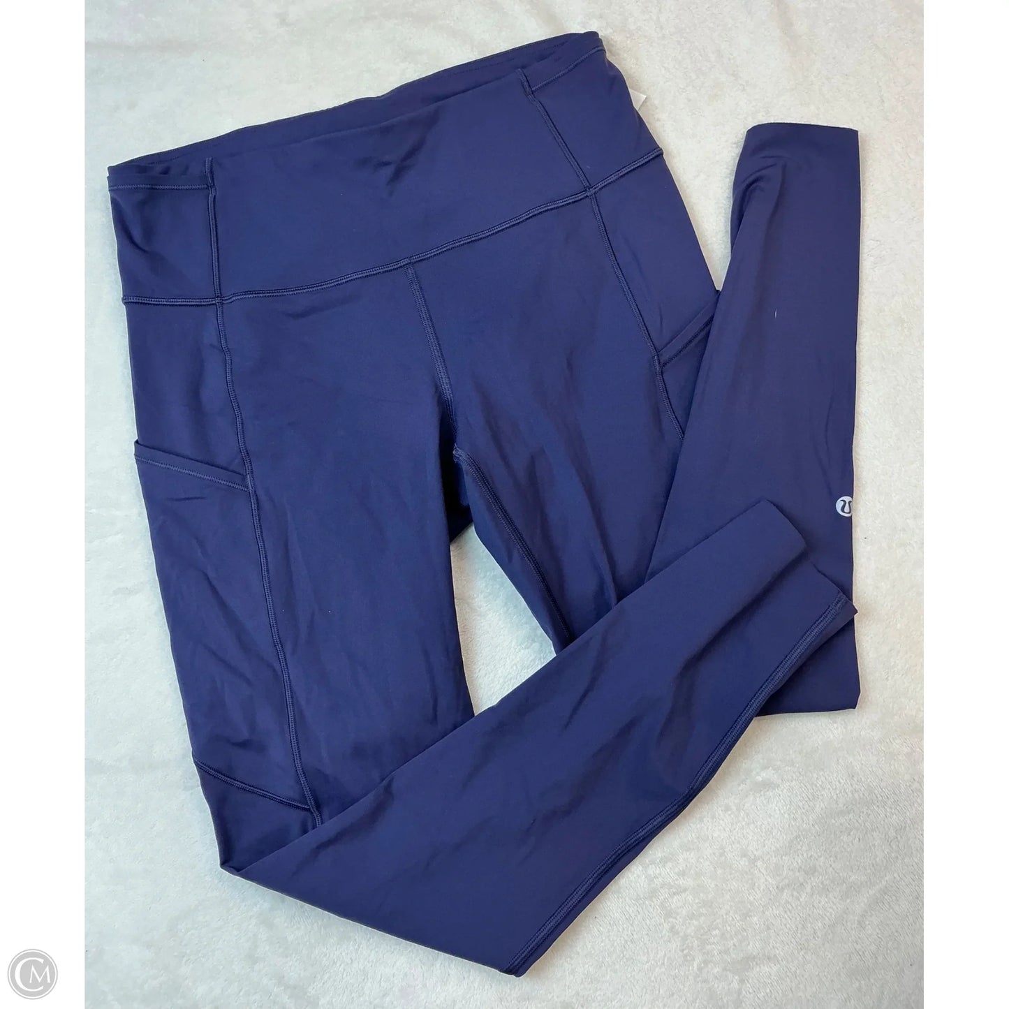 Athletic Leggings By Lululemon In Purple, Size: 8
