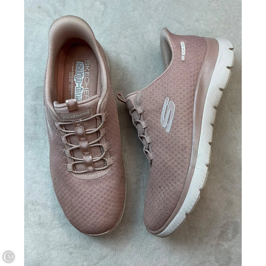 Shoes Athletic By Skechers In Pink, Size: 8.5