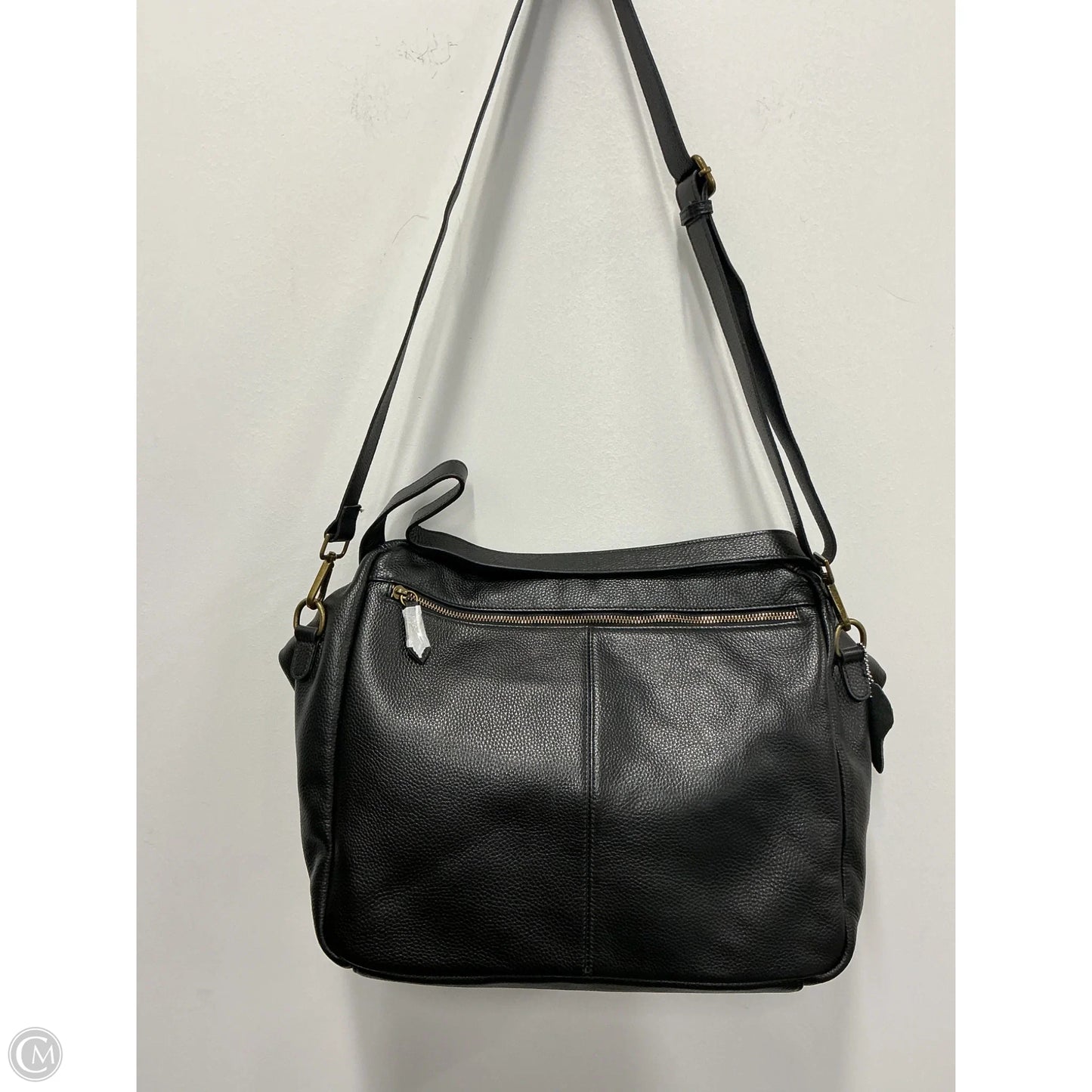 Handbag Leather By Clothes Mentor, Size: Large