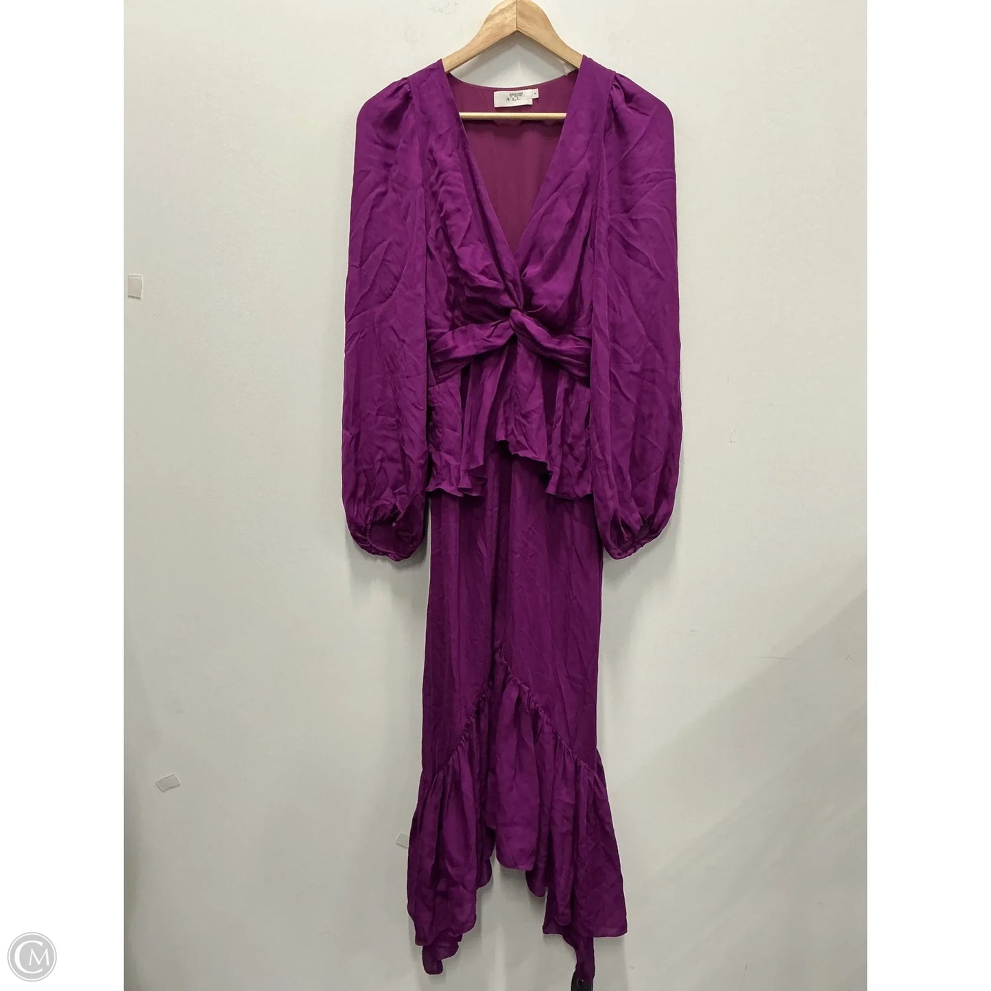 Dress Party Midi By Alc In Purple, Size: 6