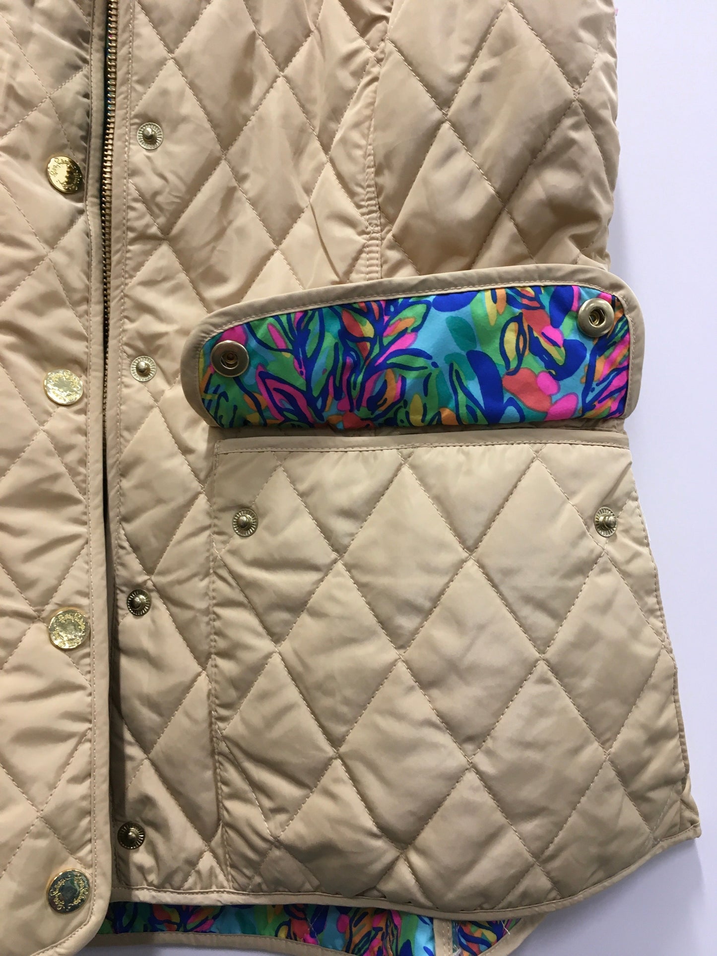 Vest Puffer & Quilted By Lilly Pulitzer  Size: M