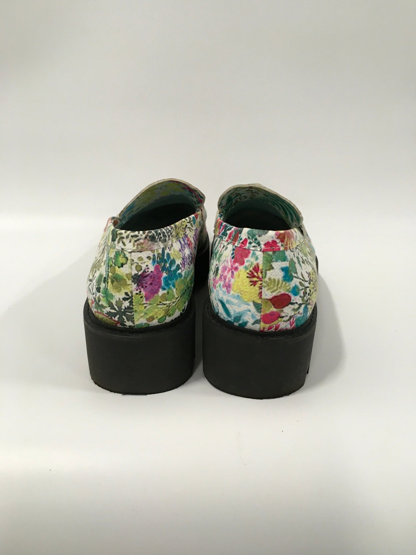 Floral Print Shoes Flats Franco Sarto, Size 9