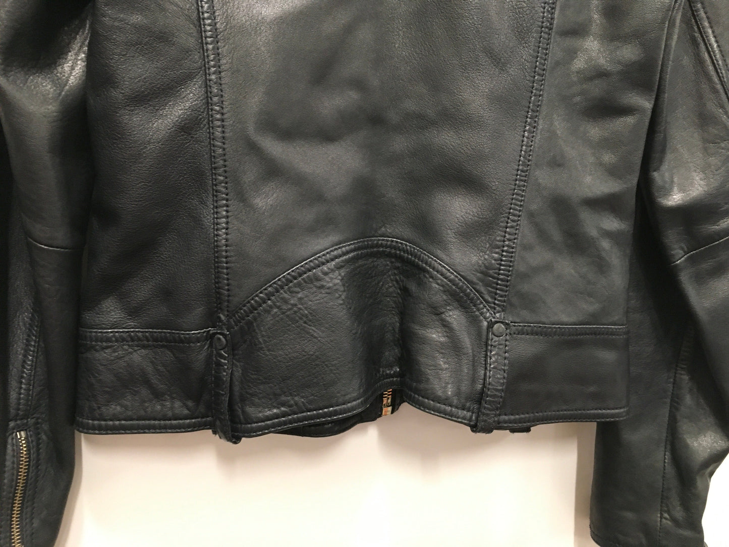 Jacket Leather By Massimo Dutti  Size: S