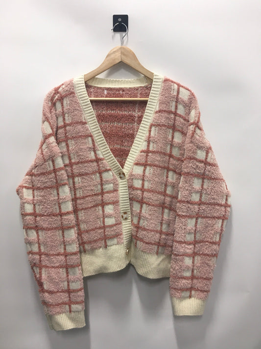 Pink Sweater Cardigan Clothes Mentor, Size M