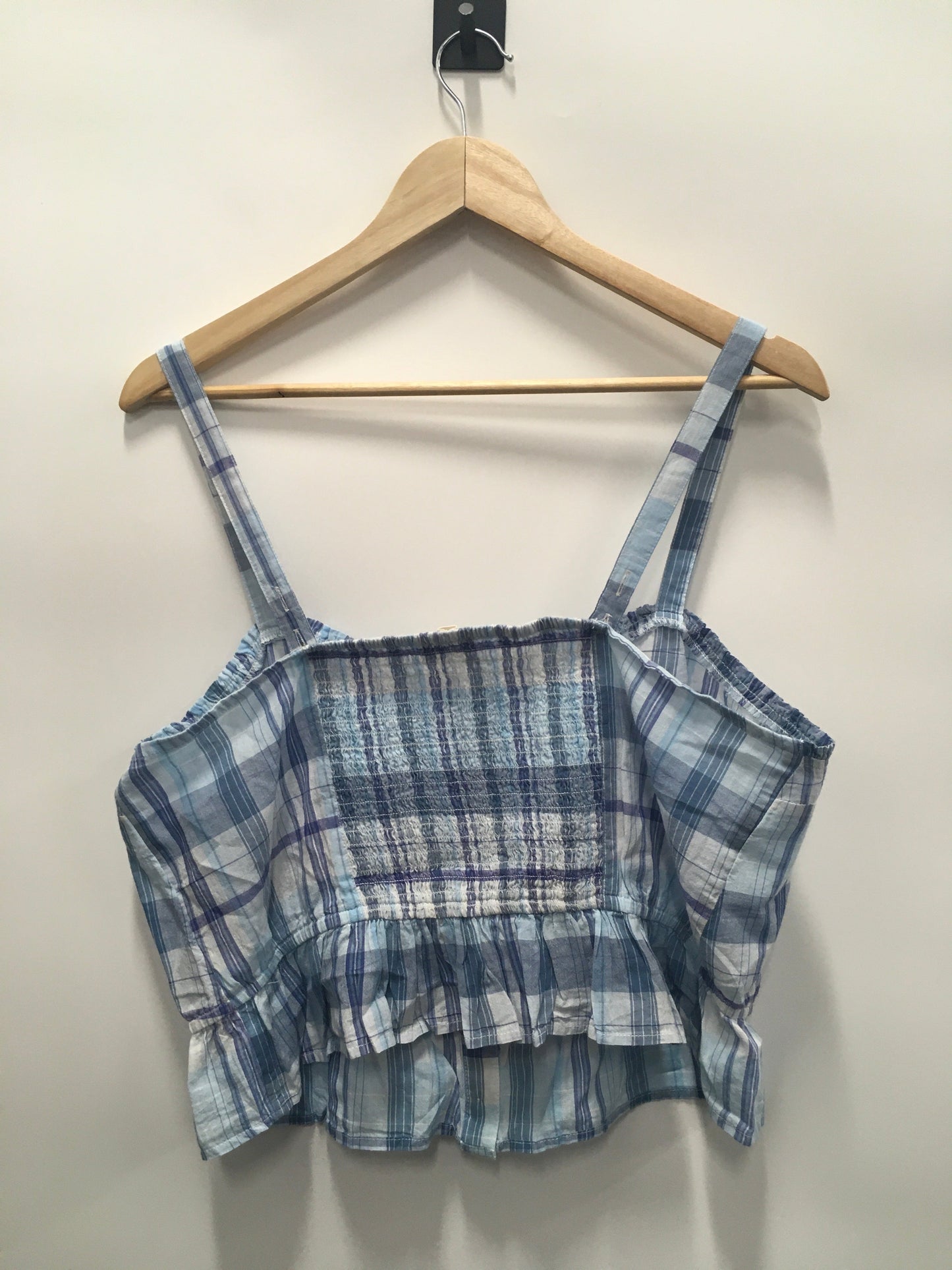 Blue Top Sleeveless Lucky Brand, Size L