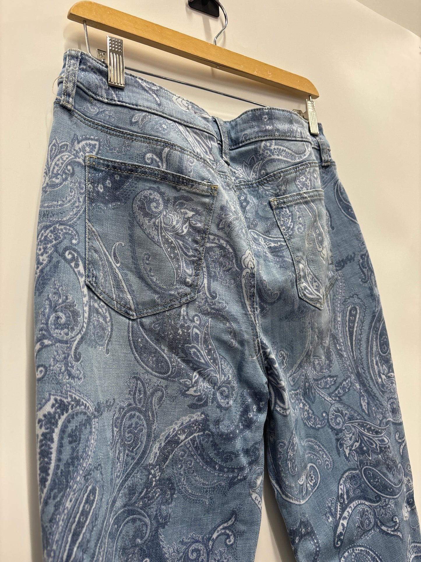 Jeans Skinny By Chicos In Blue Denim, Size: 8tall