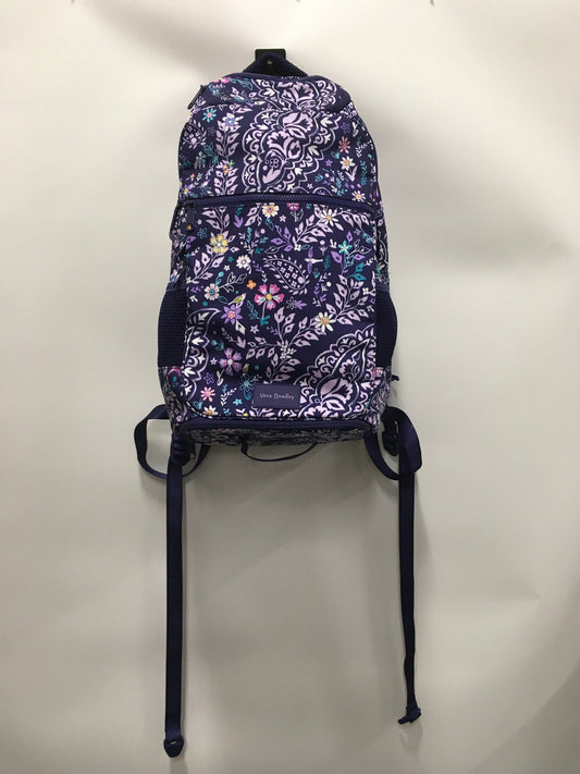 Backpack By Vera Bradley, Size: Large