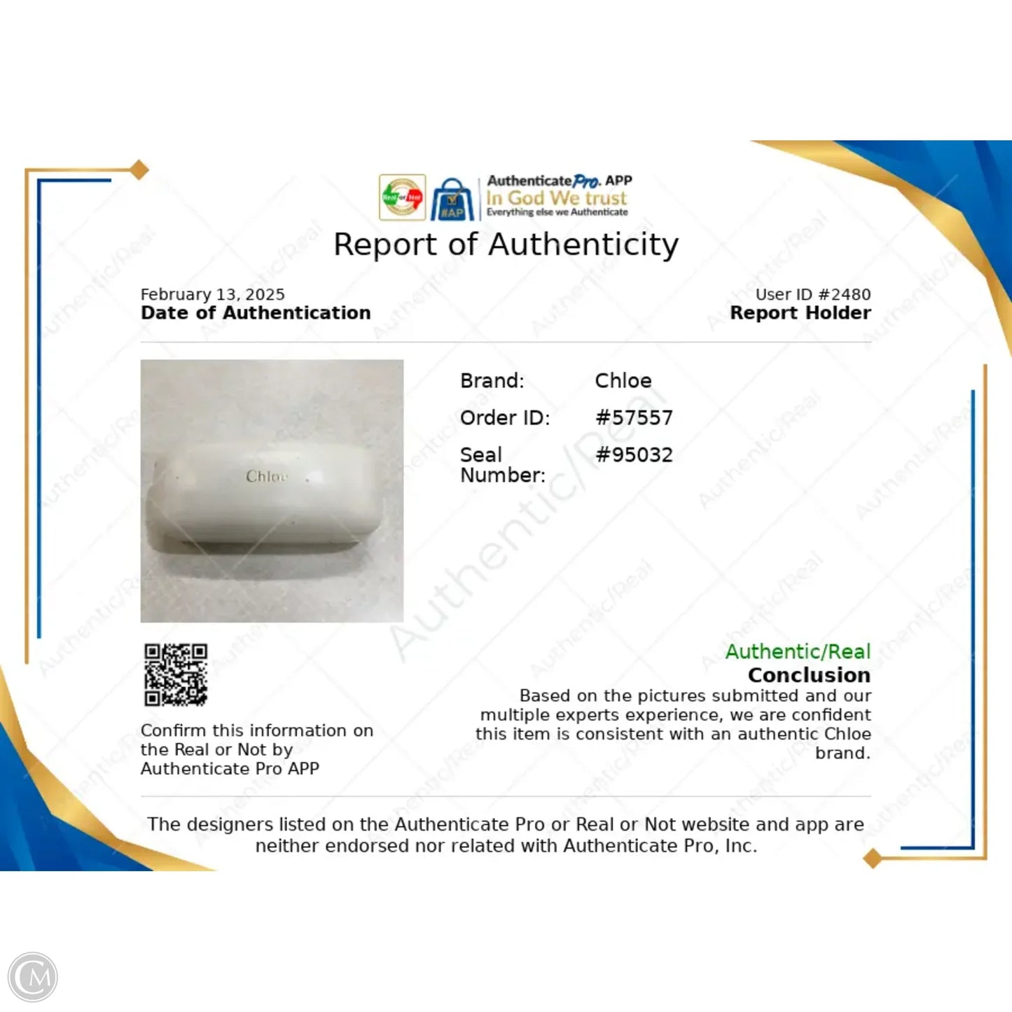 Sunglasses Luxury Designer By Chloe